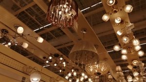 Шикарные люстры в Леруа Мерлен