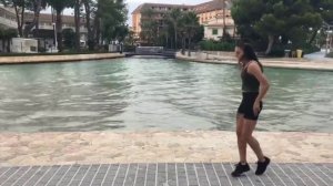 Street dancer Shuffle Dance