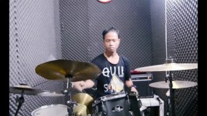 Andra and The backbone - hitamku (drum cover)