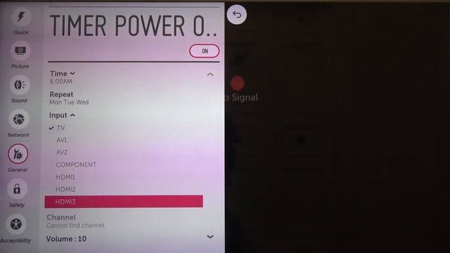 How to Set Power On / Off Timer in LG LED Smart TV (LG39LB650V) смотреть онлайн