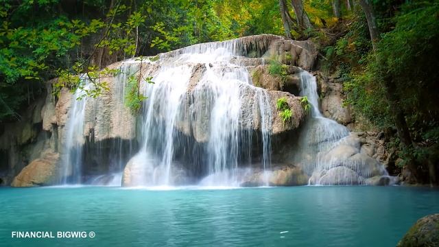 Медитация: ваше блаженство у райского водопада | 4K