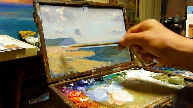 Мастер класс. Упражнялка 12 .  Пляж Орловка.