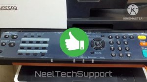 non genuine toner error kyocera | kyocera m2040dn | reset error