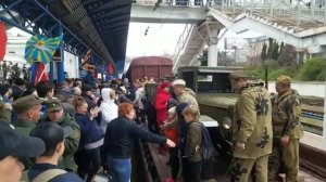 Поезд Победы в Севастополе