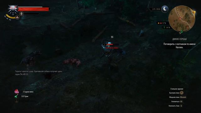 The Witcher 3 Wild Hunt Прохождение Дикое сердце #7 смотреть онлайн