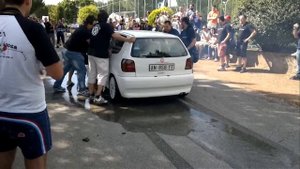 Treffen 2011 Burnout: VW Polo 6N