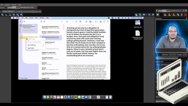 Tech Support Duties - Adding A Network Printer To A Client's Computer (MacBook) смотреть онлайн