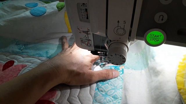 free motion quilt with janome 6700P смотреть онлайн