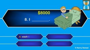 CHORES MILLIONAIRE GAME  | GUESS THE CHORES| CHORES | Cleaning Vocabulary | Chores Quiz