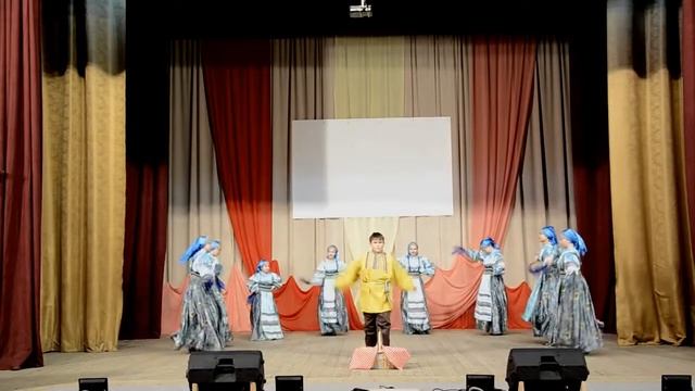 "Вейся капуста" - средняя группа Ансамбля танца "Сибирские самоцветы". с.Сокур Мошковского района. смотреть онлайн