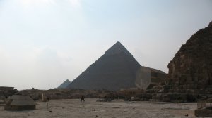 Мы на пирамиде в Гизе 4 ноября 2011г