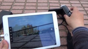 Magewell XI100DUSB UVC HDMI capture card dispaly on iPad (iOS iPhone) by wire lightning