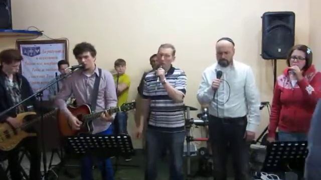 церковь "Территория Бога" и Евреи за Иисуса, прославление. служение в с. Березино смотреть онлайн