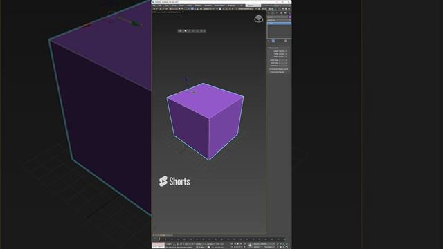 Обзор нововведения в 3Ds Max 2023 — привязка опорной точки объекта #shorts