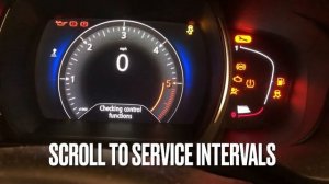 Renault kadjar service light display reset. Kadjar maintenance light reset.