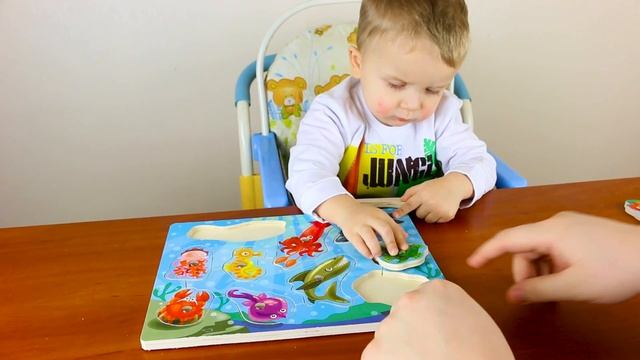 Изучаем морских животных - Развивающее видео для детей смотреть онлайн