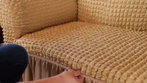 Как надеть чехол на диван