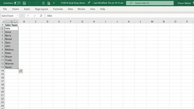 HOW TO Edit Drop Down List in Excel (find, add and remove items)