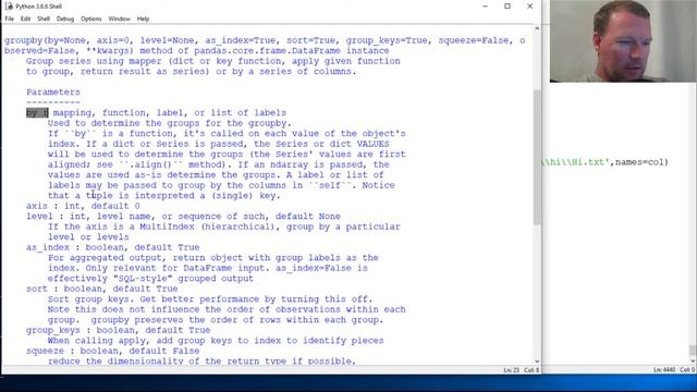 Python Basics Pandas DataFrame Groupby Method