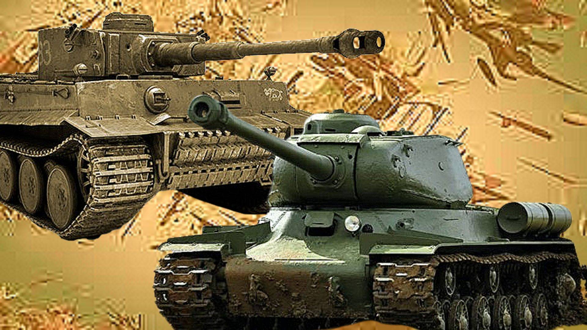 Немецкий «Тигр» против ИС-2 смотреть онлайн