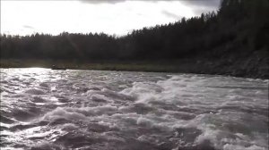 В пороге на Хивусе.