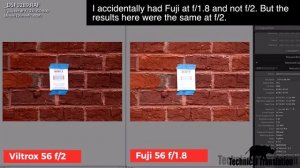 Обзор Viltrox 56 1.4 в сравнении Fuji 56 1.2 (технический перевод)