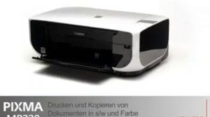 Canon PIXMA MP220 (German) - CANON ink cis.mp4