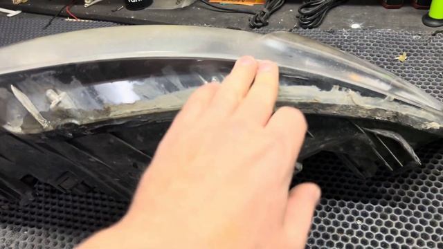 Восстановление фар Kia Cerato. Свет до/после