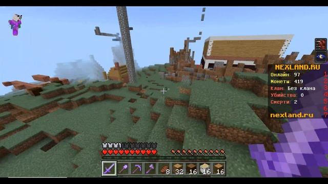 ПЕРВЫЙ СЕРВЕР на ВЕРСИЮ 1.19.40 МАЙНКРАФТ Bedrock на ТЕЛЕФОНЫ смотреть онлайн