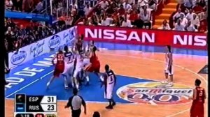 Россия - Испания (финал Евробаскета 2007),2 часть