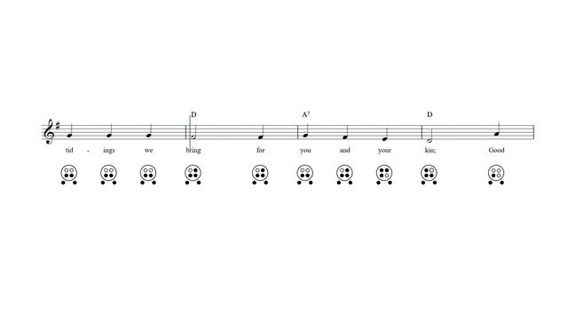 We Wish You a Merry Christmas 6 Hole Ocarina Tab смотреть онлайн