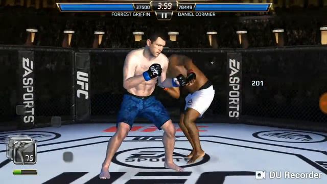 Ufc mobile Forrest Griffin is a destruction machine