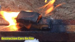 Burning My Jeep Wrangler Unlimited - Vehicles Total Destruction