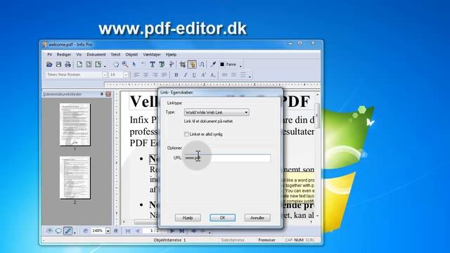 Opret hyperlink i PDF dokument med Infix PDF Editor смотреть онлайн