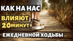 ?ВОТ ЧТО БУДЕТ С ВАМИ ПРИ ЕЖЕДНЕВНОЙ ХОДЬБЕ | Почему полезно ходить каждый день?