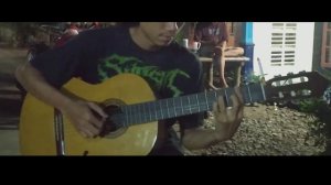 MELLY GOESLAW - ( BIMBANG ) fingerstyle guitar || kok jadi lucu⁉️ 😂