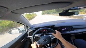 2021 VW GOLF 1.0 eTSI STYLE - POV Test Drive