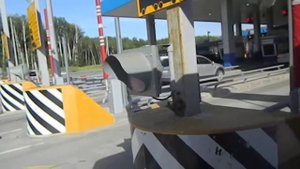 Проезд через пропускной пункт на трассе "Дон" (М4)