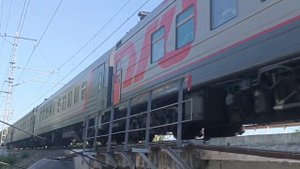 2ЭС4К-138 с поездом №216 Адлер — Барнаул