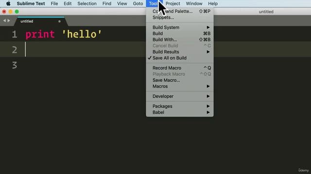 Python Full Course for Beginners 2023 - Python with Sublime Text
