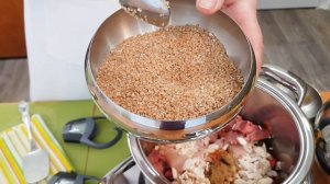 Мясной суп с полбой по методу АМС