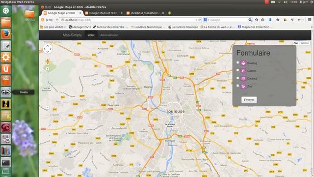Google Map et base de données - 2eme technique смотреть онлайн