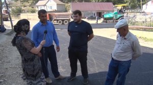 Асфальтирование улиц в с. Гуни