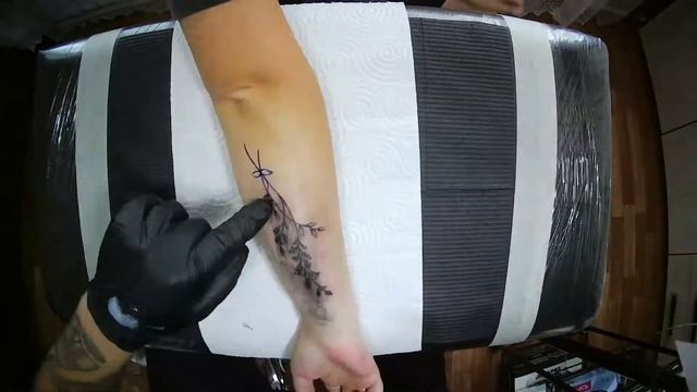 tattoo time lapse - миниатюра смотреть онлайн
