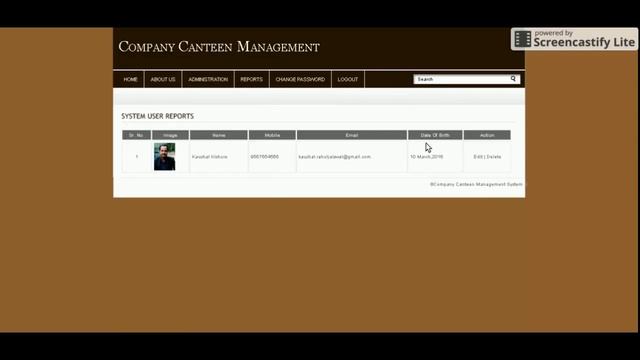 PHP and MySQL Project on Company Canteen Management System смотреть онлайн