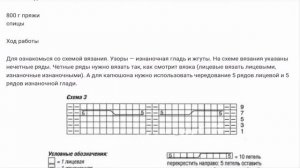 Как связать пончо спицами