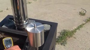 Банная печь из нержавейки Везувий Эверест INOX 15  Подготавливаем, жжём, делаем