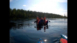 река Кереть@стоянка на Белом море, Карелия (отчет о сплаве)