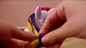 Как сделать прическу канекалоновой пони Рарити