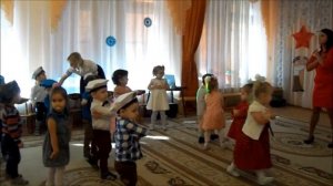 Утренник 23 февраля Ясельная группа